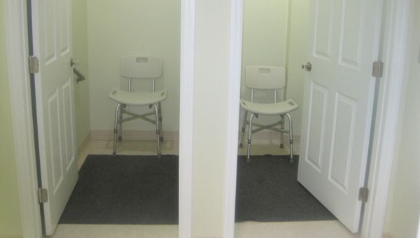Dressing Rooms for Pool Patients